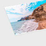 Foto cartón pluma blanco