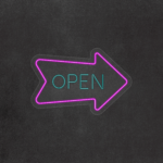 Neón LED Open