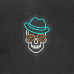 Neón LED Calavera